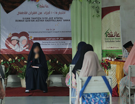 Rumah Quran Aisyah Menggelar Ujian Tahfiz 5 Juz Al-Quran dengan Sukses